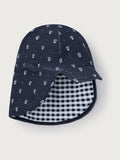 The White Company white daisy reversible swim hat - British product