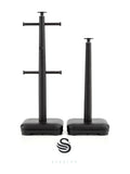 Swan black towel pole and mug tree set - British product