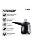 Tower Platinum handheld steam cleaner (British brand)