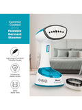 Swan white foldable garment steamer (British brand)