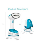 Swan white foldable garment steamer (British brand)