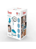 Swan white foldable garment steamer (British brand)