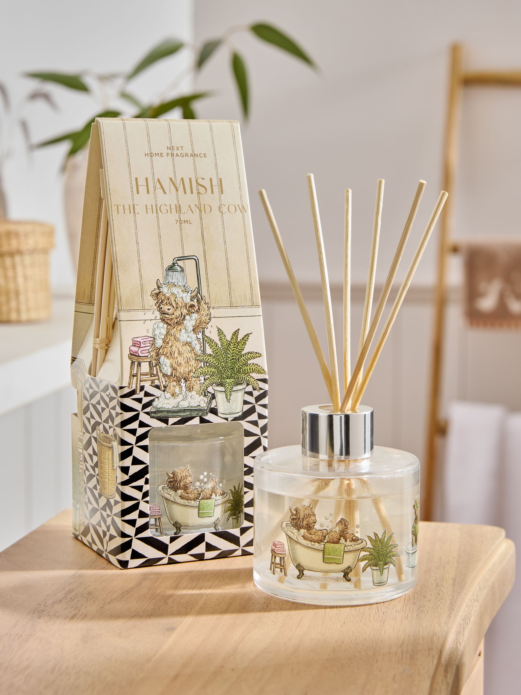 The Waddlesworths Oakmoss Geese Reed Diffuser 70ml