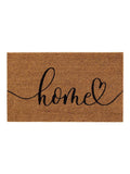 My Mat coir doormat Natural Home Script 75x45cm, imported from the UK