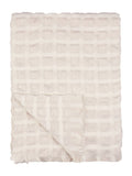 Wylder Linen Walton Waffle Fringed Throw