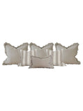 Ellenvale Interiors natural linen cushion cover set 5 pack, imported from the UK