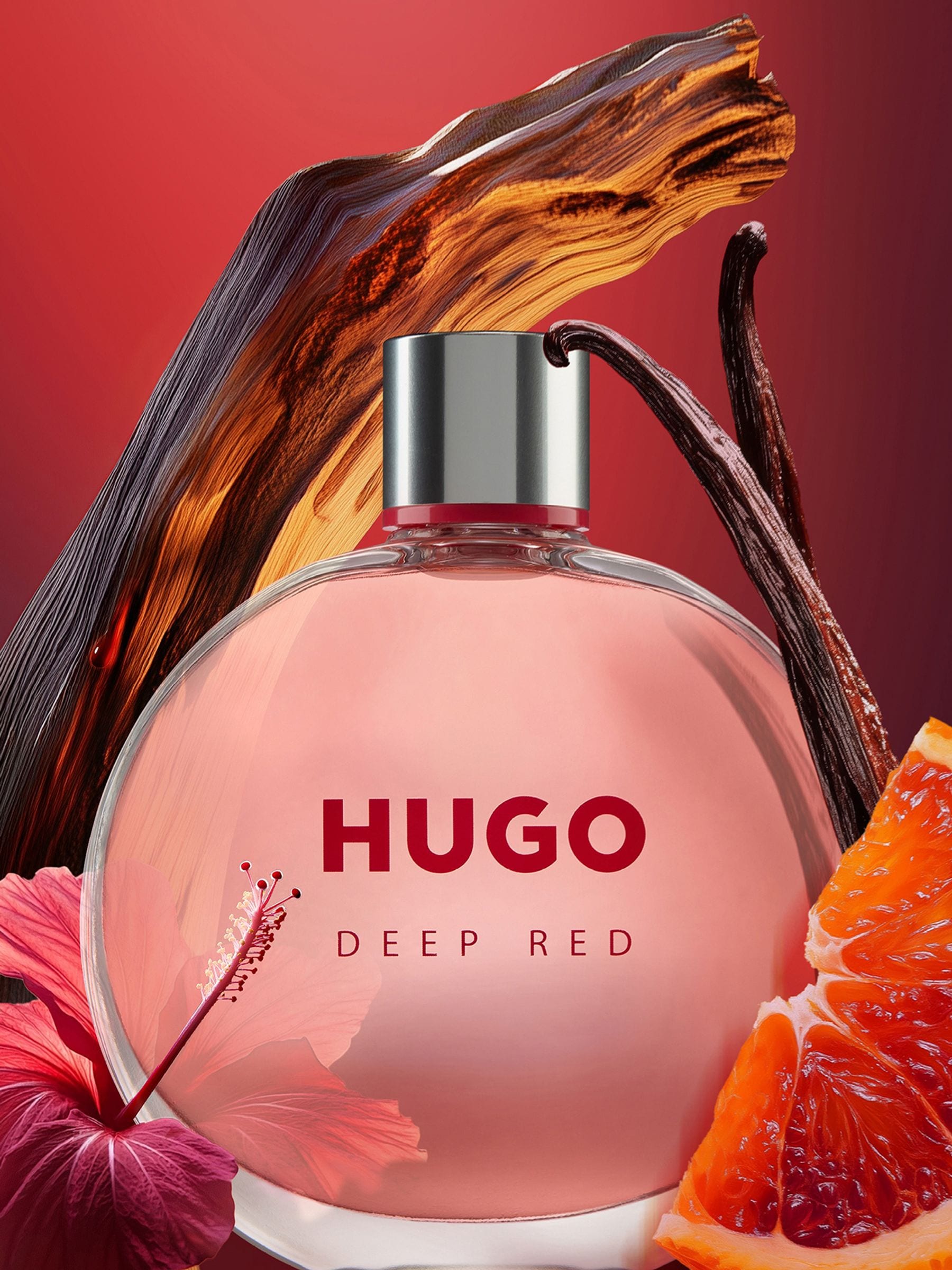 BOSS Deep Red Eau de Parfum 75ml - British product