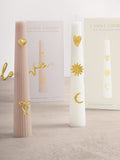 Katie Loxton candle gift set pink charms, UK version