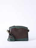 Lakeland Leather Dark Brown Hartsop Zip Cross-Body Bag
