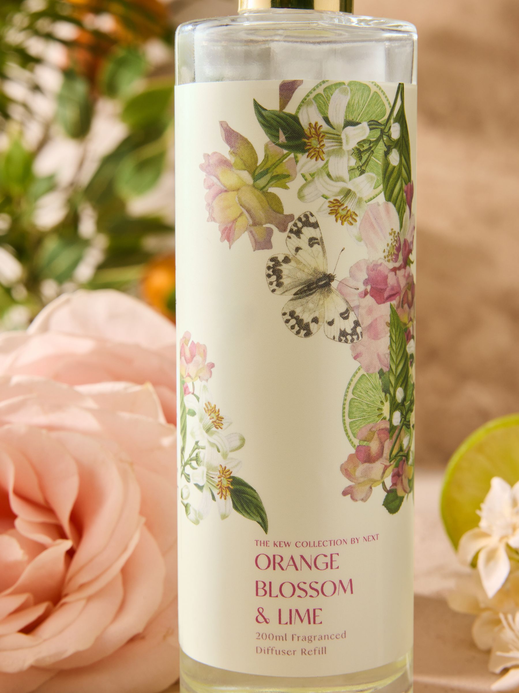 Kew Collection Orange Blossom and Lime diffuser refill (British brand)