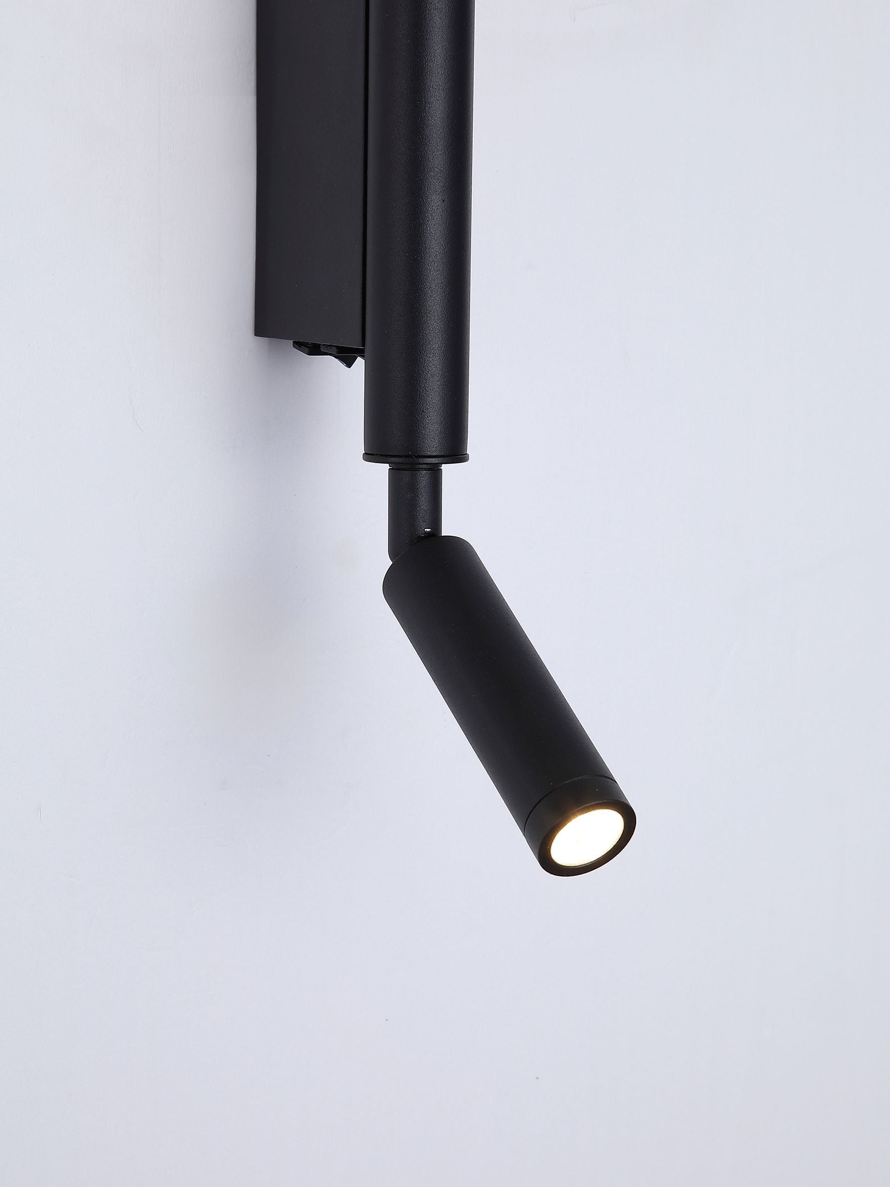 Searchlight Asher wall light with reading arm, imported from the UK
