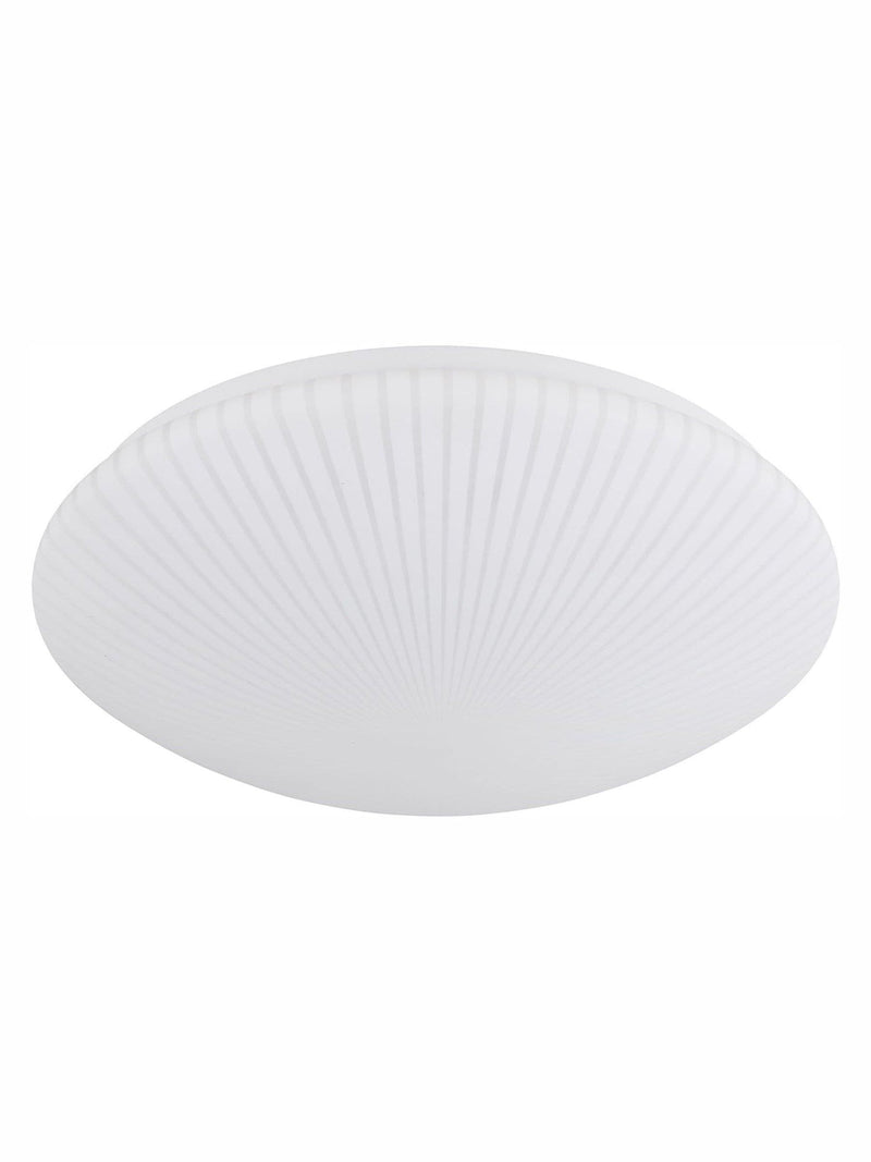 Searchlight White Amble LED flush ceiling light 38.5cm (British brand)