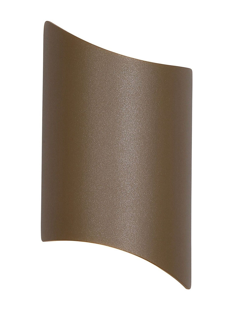 Searchlight Gold Konti outdoor wall light 22cm (British brand)