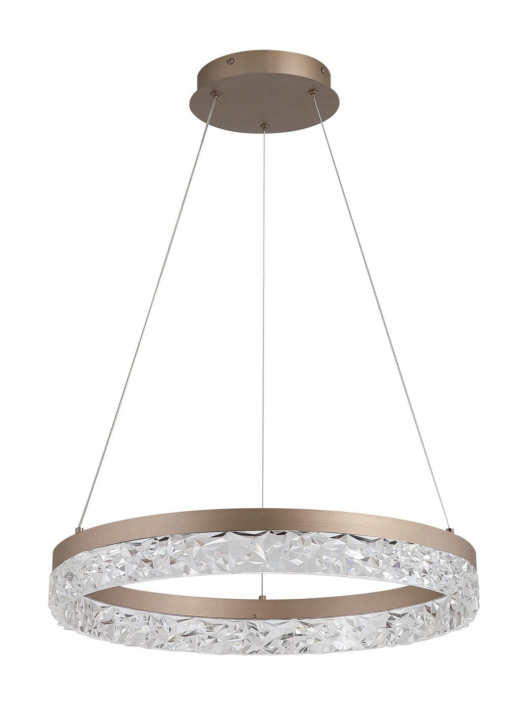 Searchlight Latte Torcy round pendant 50cm, UK version