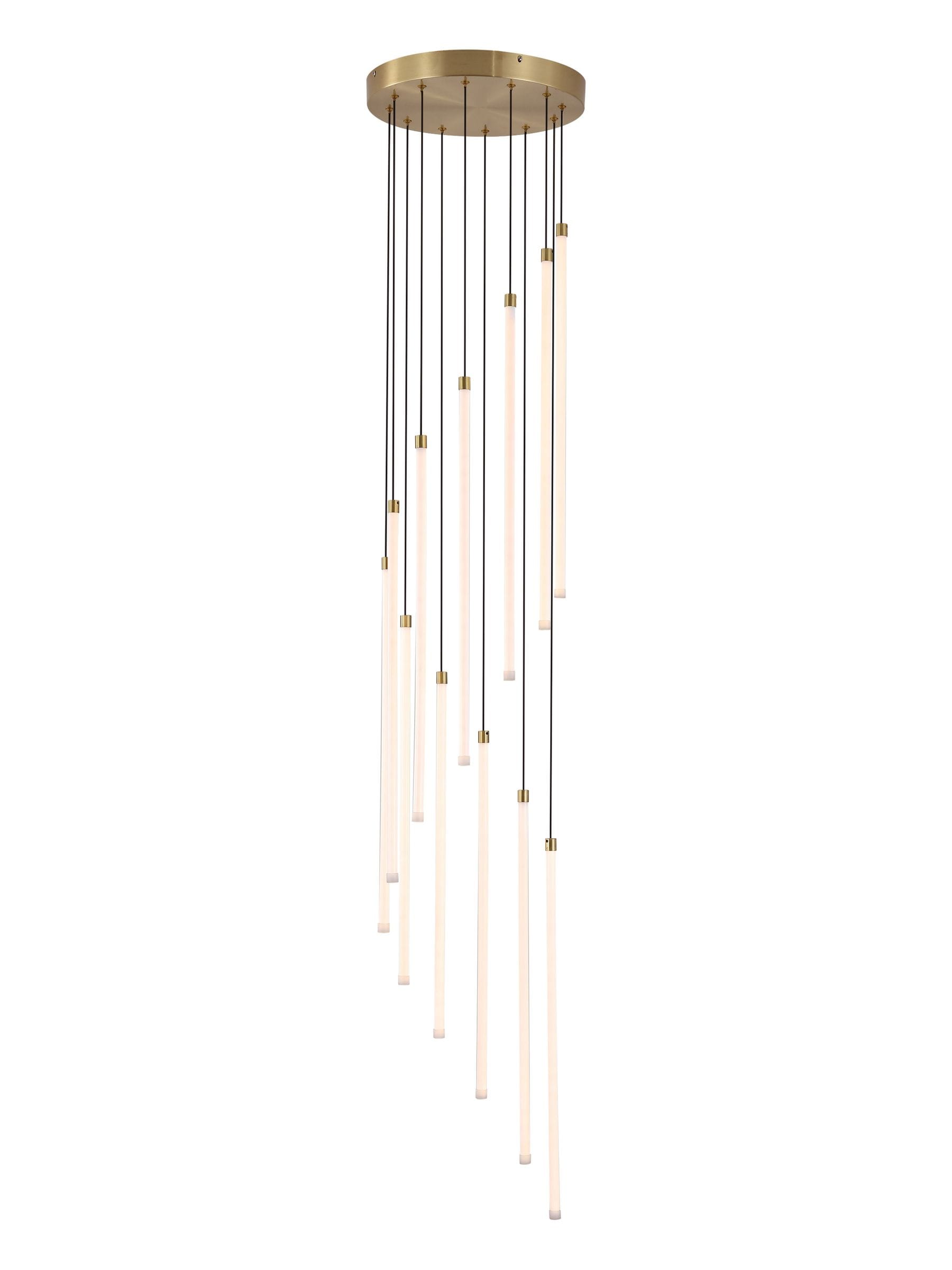 Searchlight Bute LED pendant light 180cm, UK version