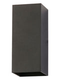 Searchlight Evry square up down wall light GU10, imported from the UK