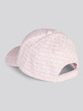 Juicy Couture pink all-over print canvas cap (British brand)