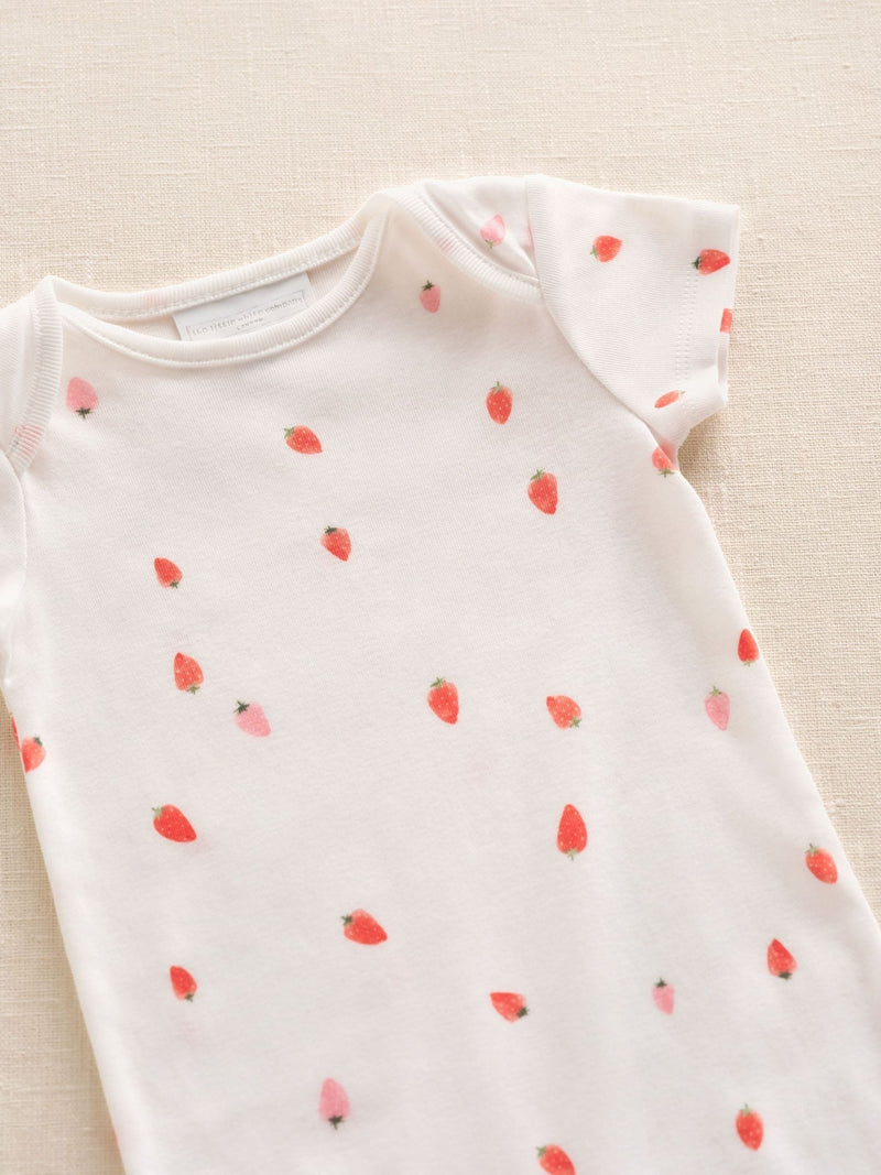 The White Company baby gift set strawberry print, UK version