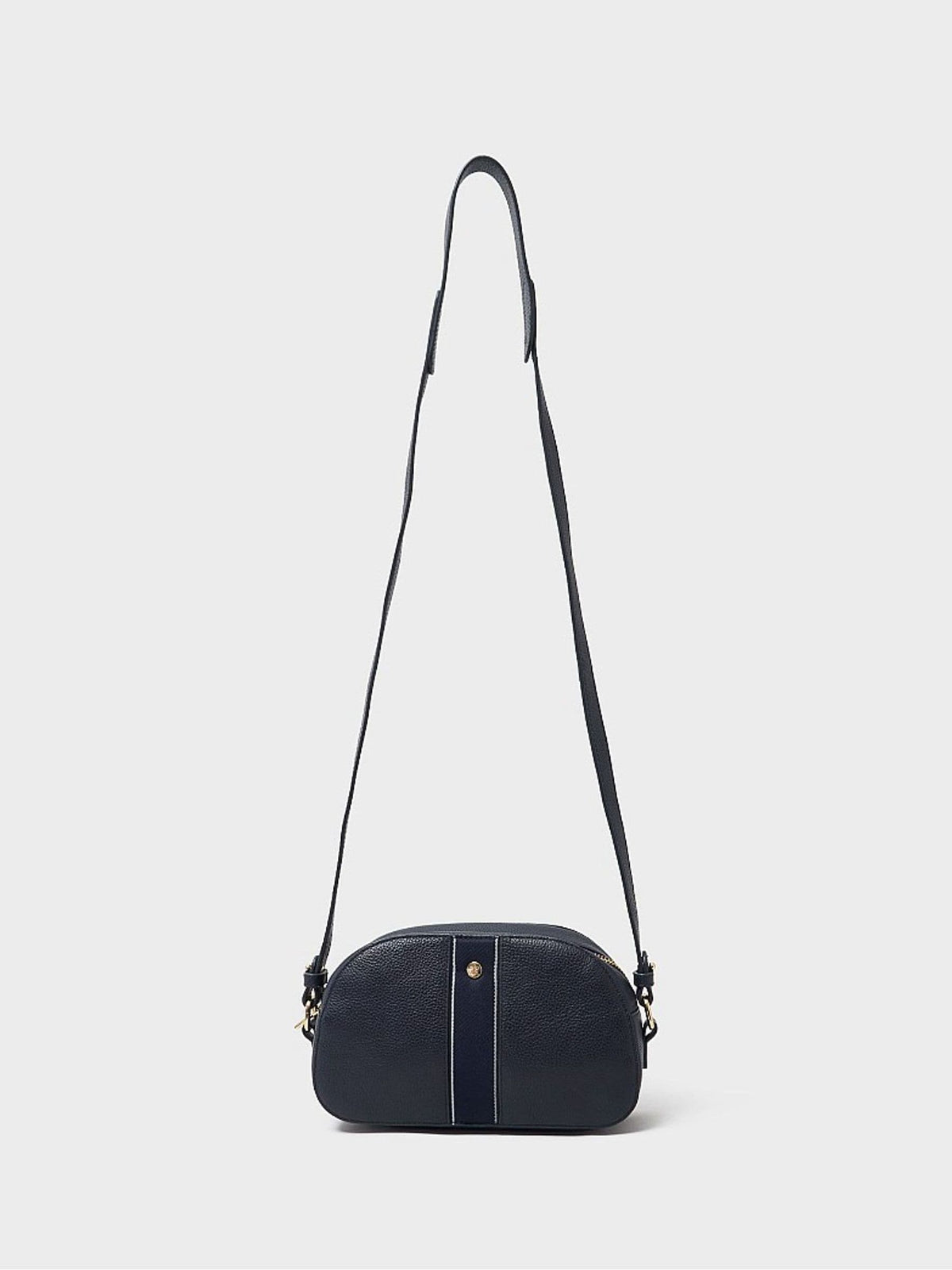 Crew Clothing blue heritage camera bag, imported from the UK