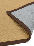 Asiatic Rugs sisal runner chocolate brown 68x240cm (British brand)