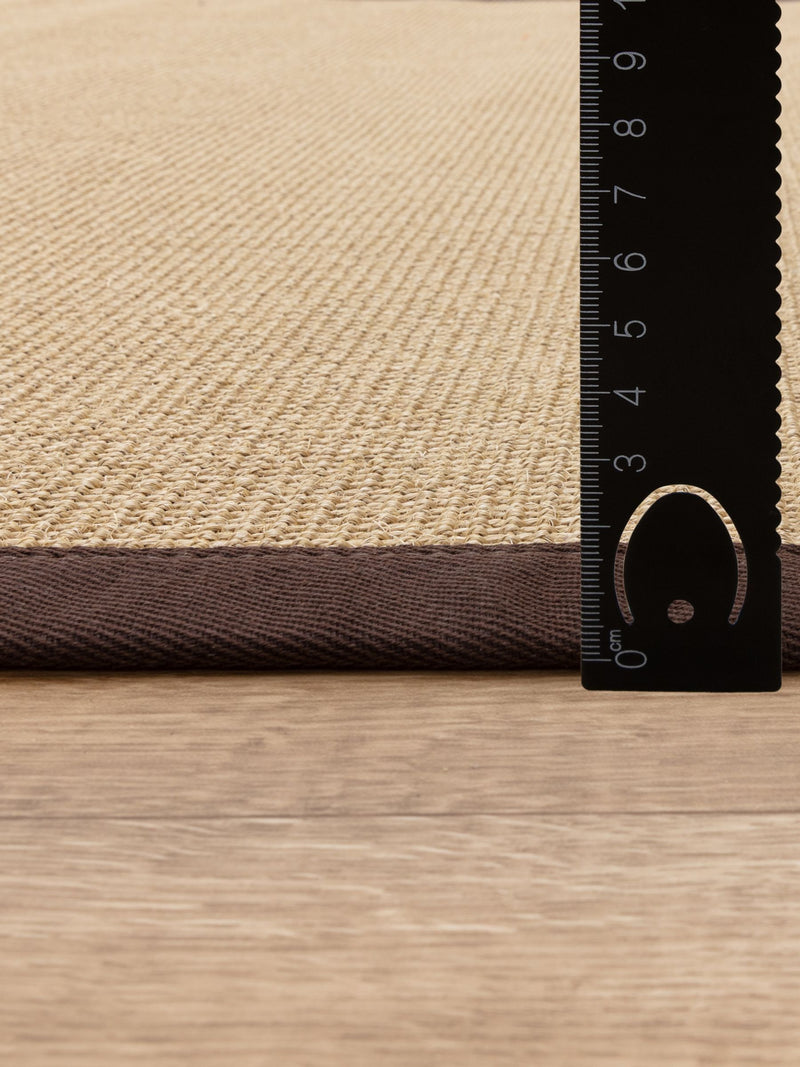 Asiatic Rugs sisal runner chocolate brown 68x240cm (British brand)