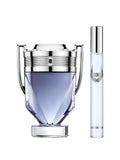 Rabanne Invictus EDT gift set 50ml and travel spray, UK version