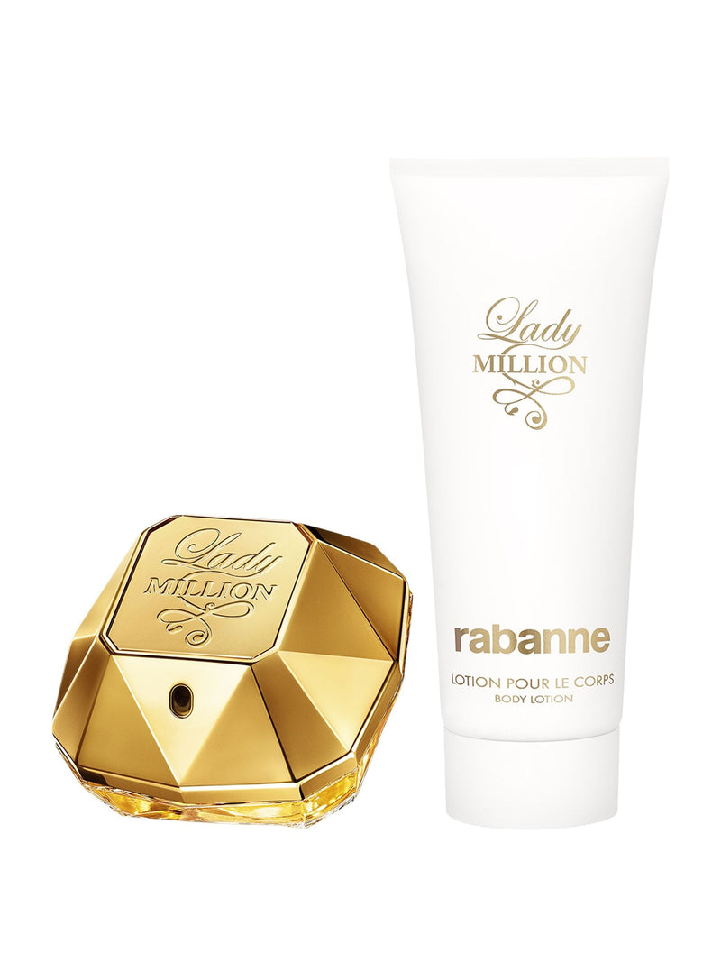 Rabanne Lady Million Eau de Parfum 50ml set, imported from the UK