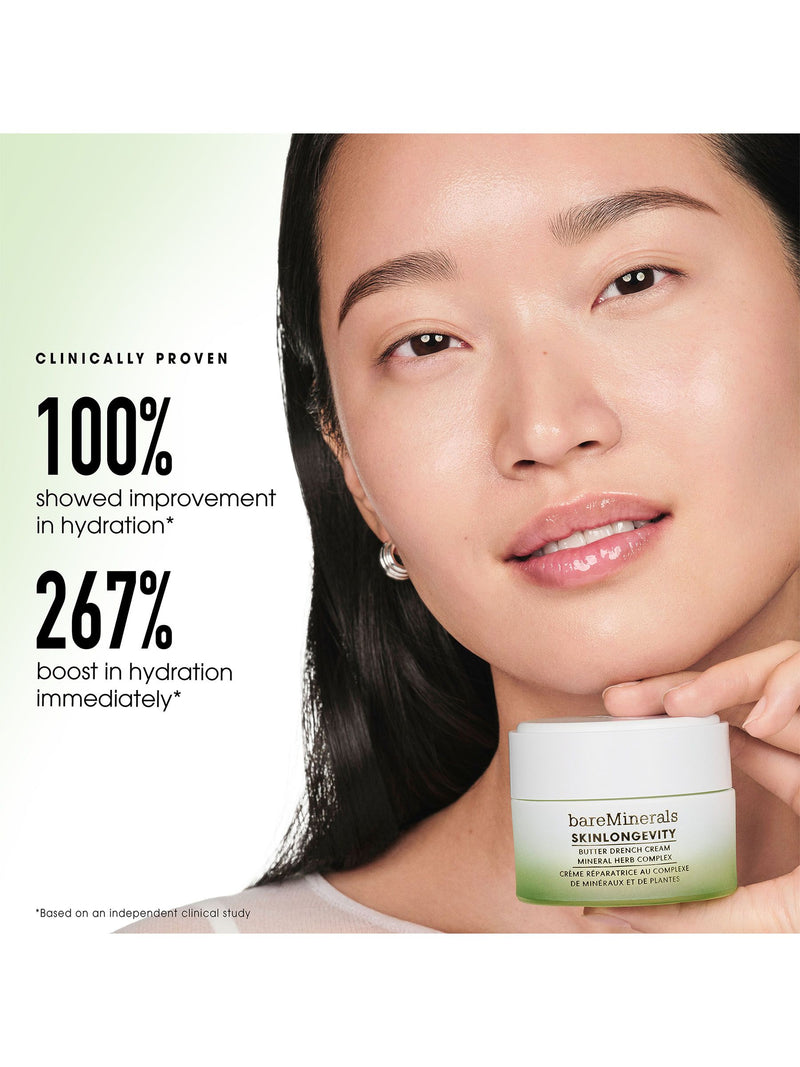 bareMinerals Butter Drench face cream 50g, imported from the UK
