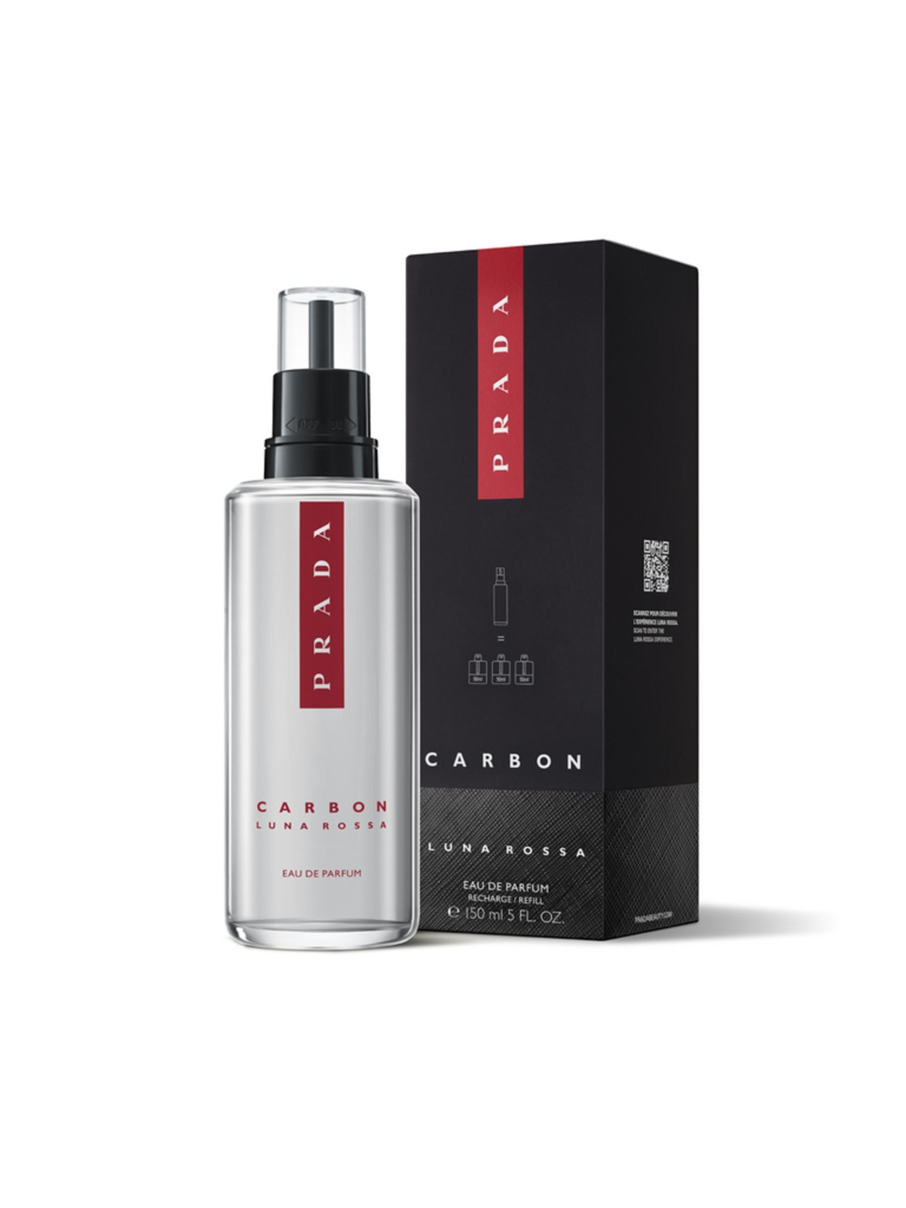 Prada Luna Rossa Carbon Eau De Parfum Refill