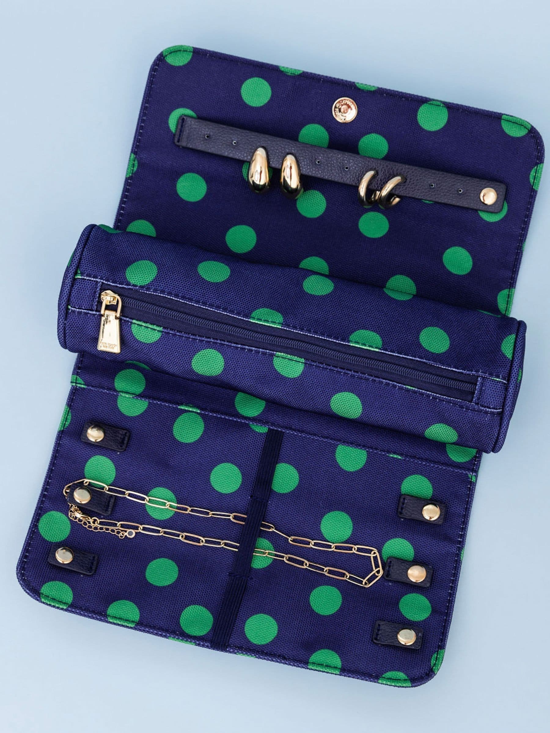 Kate Spade Sonnet Dot jewelry roll - British product