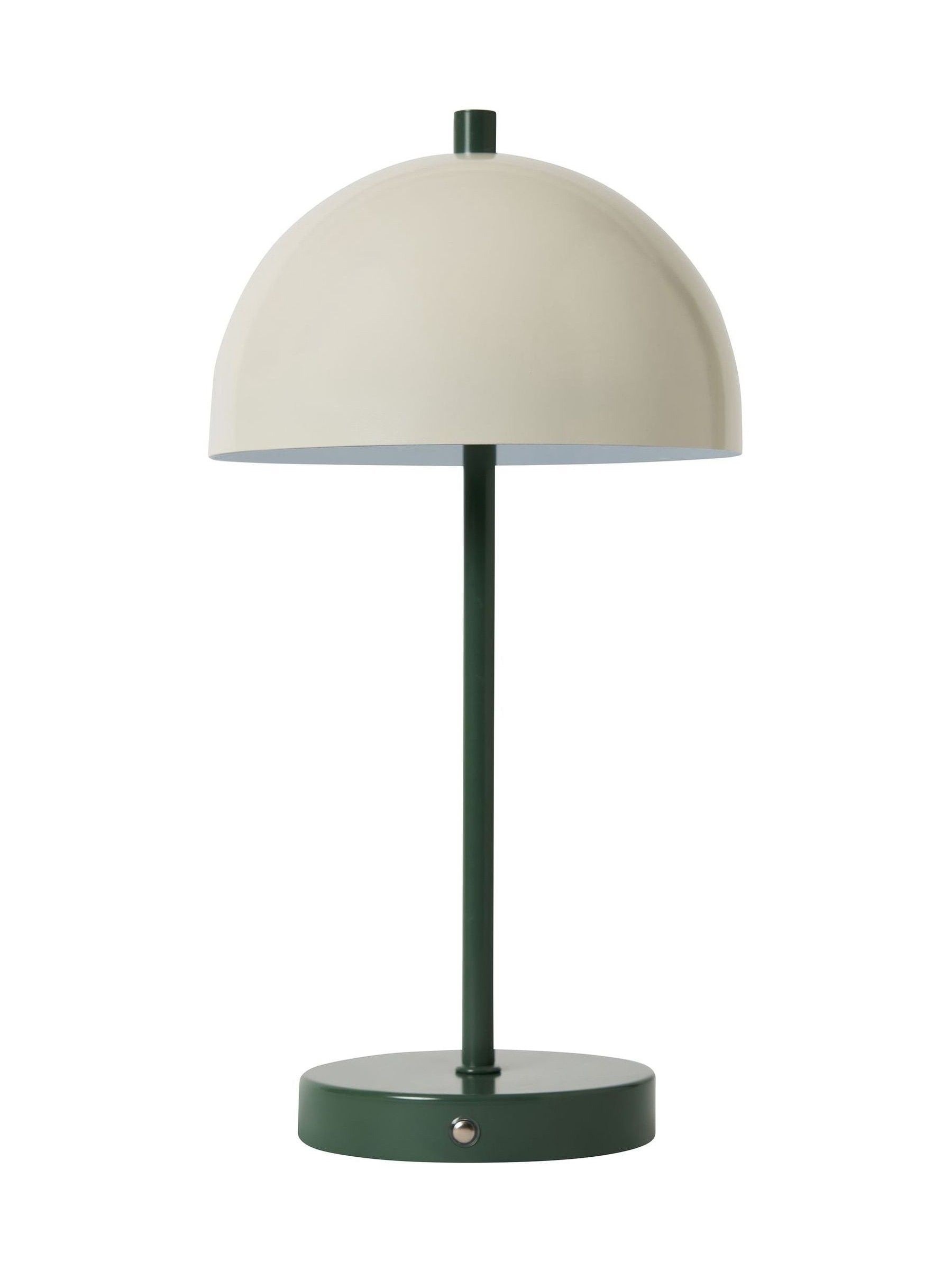 BHS Green Semi Dome USB-C Rechargeable Table Lamp