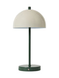 BHS Green Semi Dome USB-C Rechargeable Table Lamp