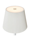 BHS White Esther USB-C rechargeable floor lamp, UK version