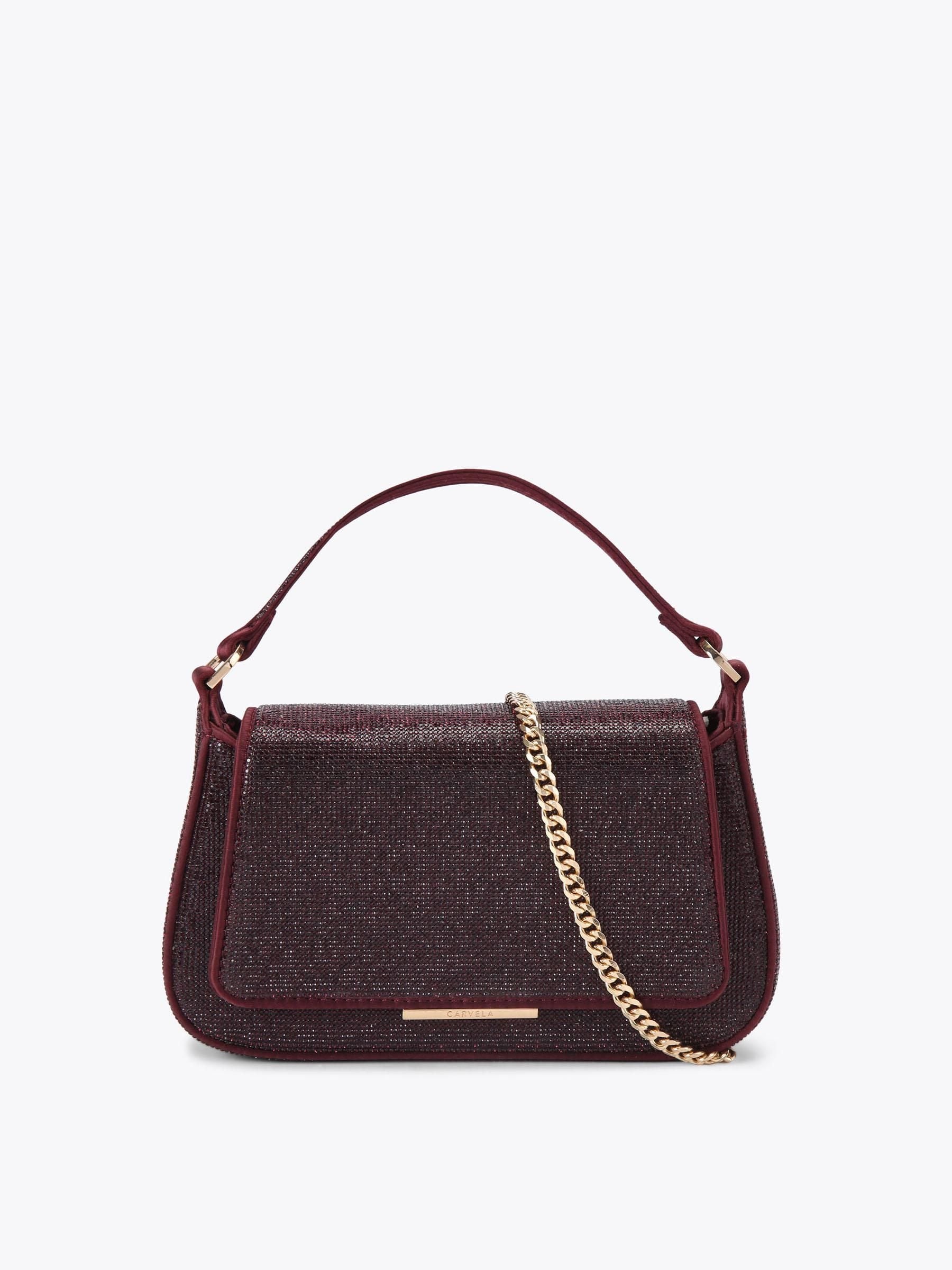 Carvela Diana top handle bag crystal faux pearl (British brand)