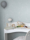 Galerie Wallcoverings Pink Resan Star A4 Wallpaper Sample