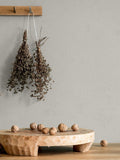 Galerie wallpaper sample Blue Terra Plain Texture Clay A4, UK version