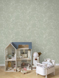 Galerie Wallcoverings Pink Resan Star A4 Wallpaper Sample