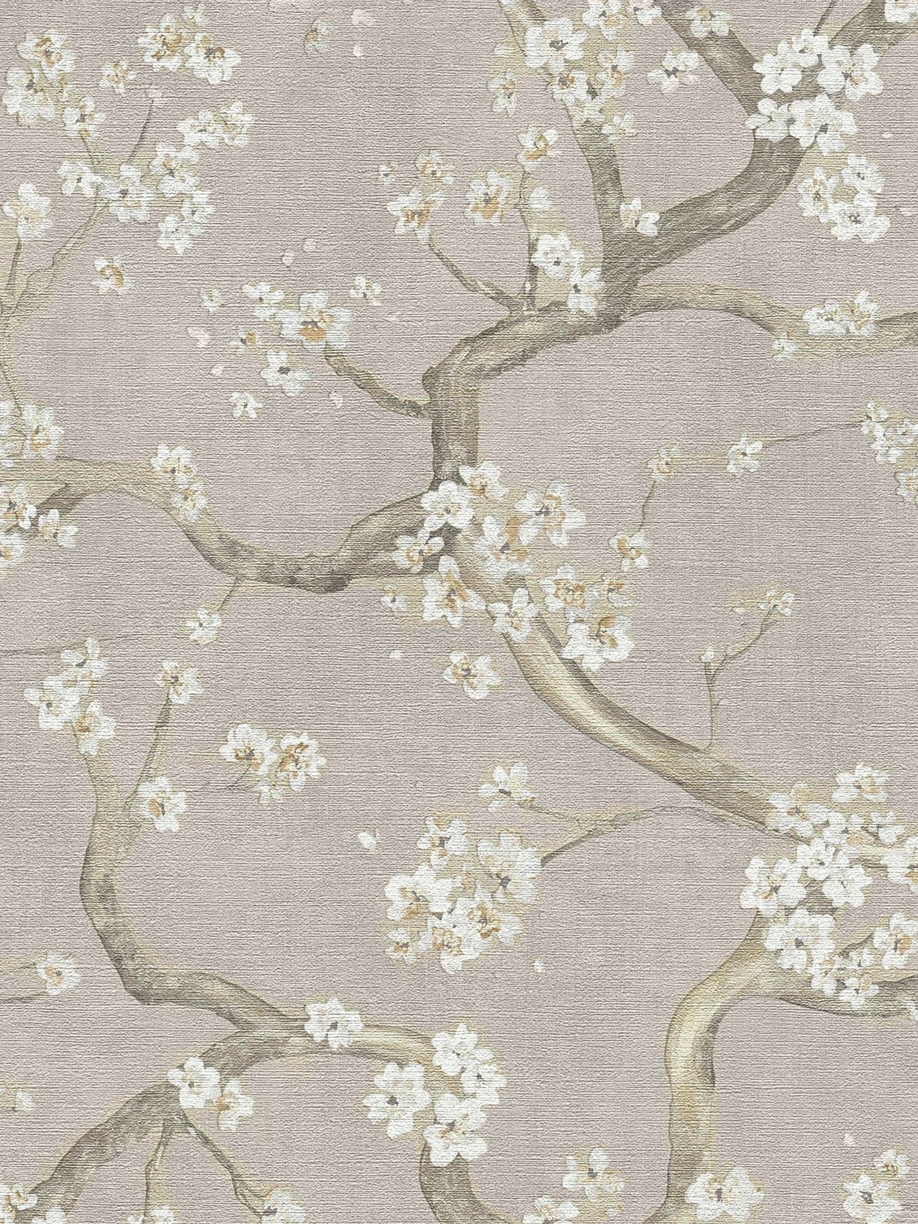 Galerie beige horizon floral wallpaper sample A4 - British product