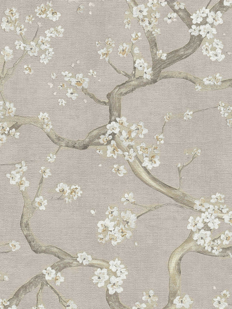 Galerie beige horizon floral wallpaper sample A4 - British product