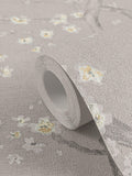 Galerie beige horizon floral wallpaper sample A4 - British product