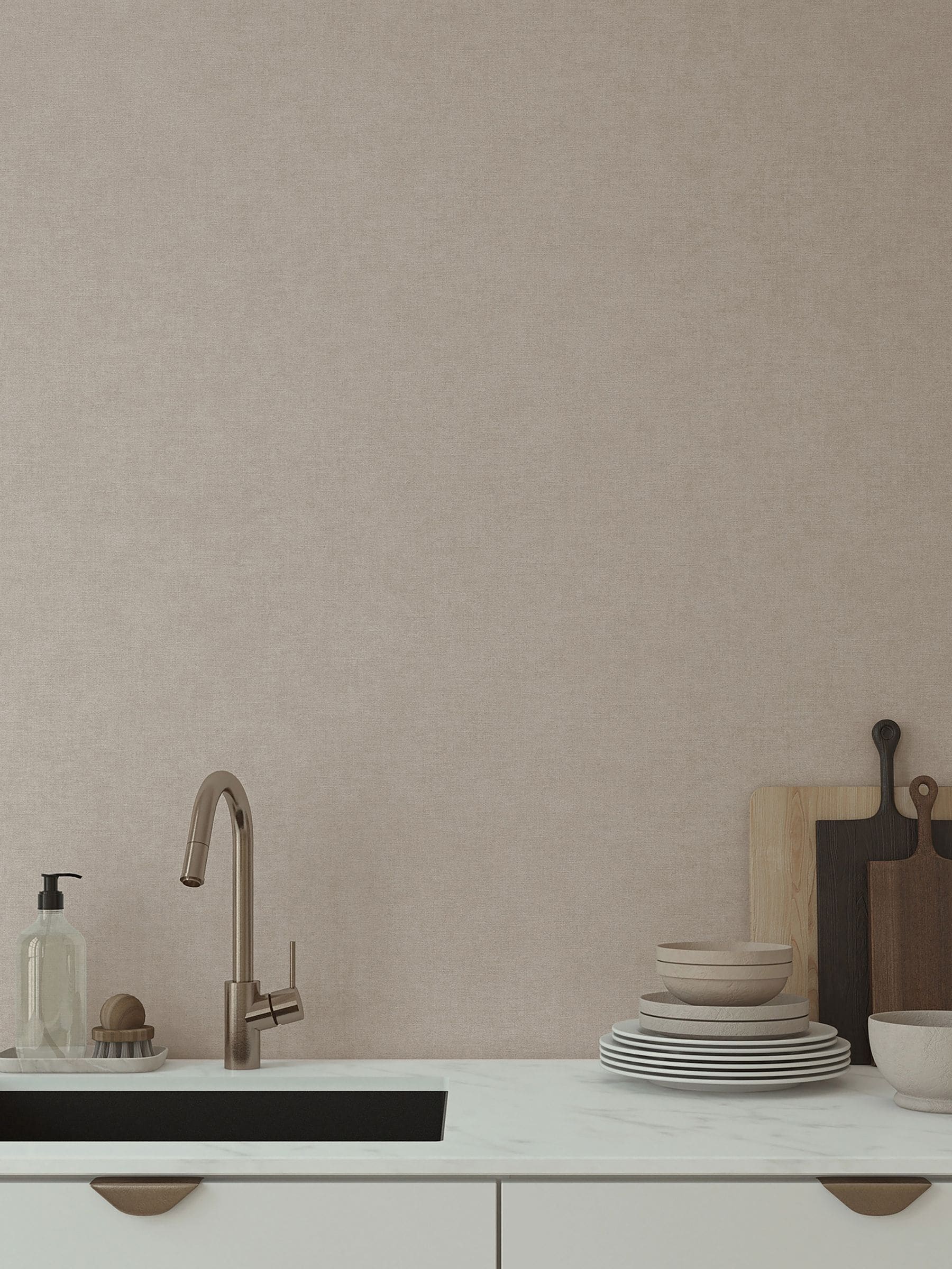 Galerie Beige Horizon wallpaper sample A4 (British brand)