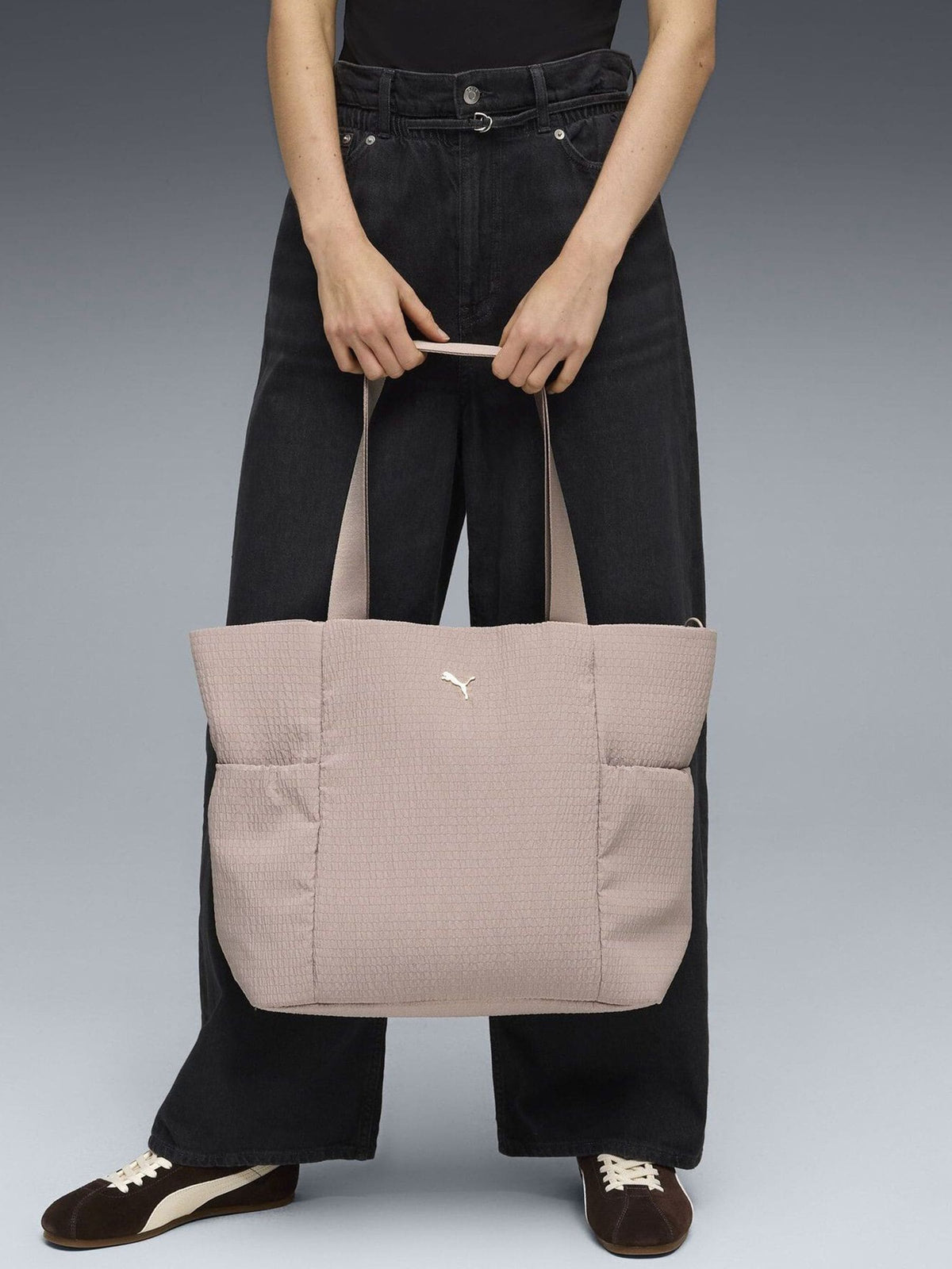 Puma Up Shopper 19L beige bag (British brand)