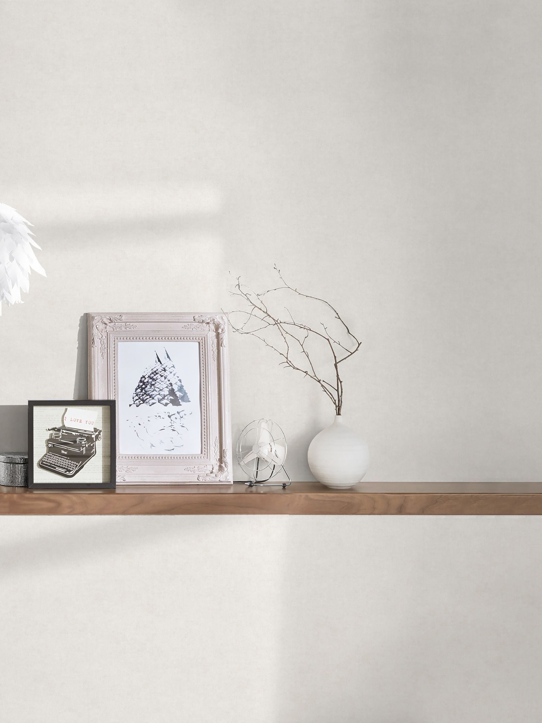Galerie Wallcoverings beige plain texture wallpaper 10.05m, UK version
