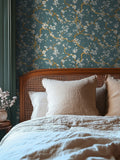 Galerie Wallcoverings Grey Horizon Floral Wallpaper 10.05m x 5.5cm