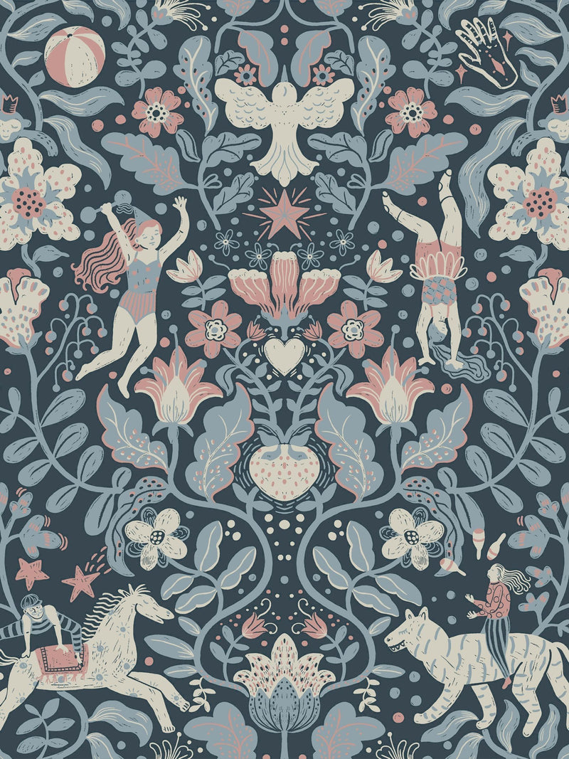 Galerie wallpaper Blue Resan 10.05M - British product