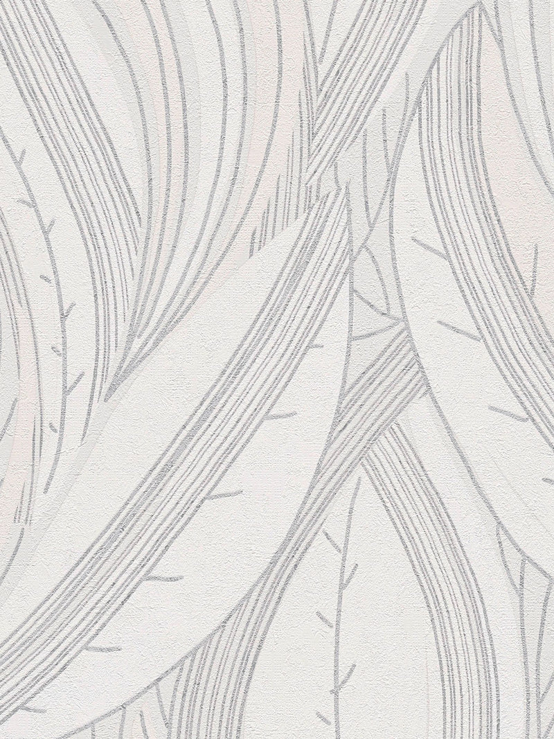 Galerie Wallcoverings White Horizon Tree Leaf 10.05M Wallpaper