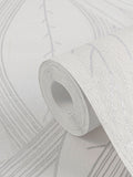 Galerie Wallcoverings White Horizon Tree Leaf 10.05M Wallpaper