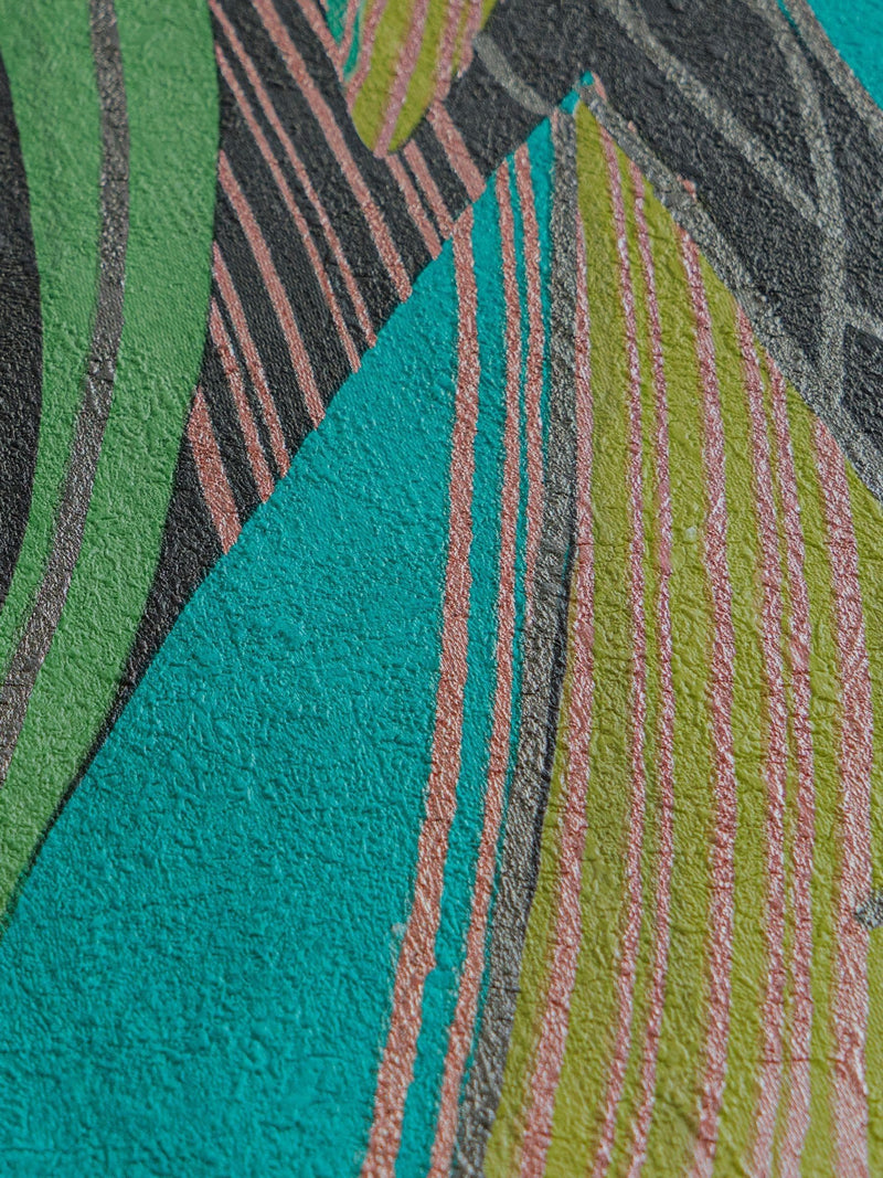 Galerie Wallcoverings Green Horizon Tree Leaf 10.05M Wallpaper