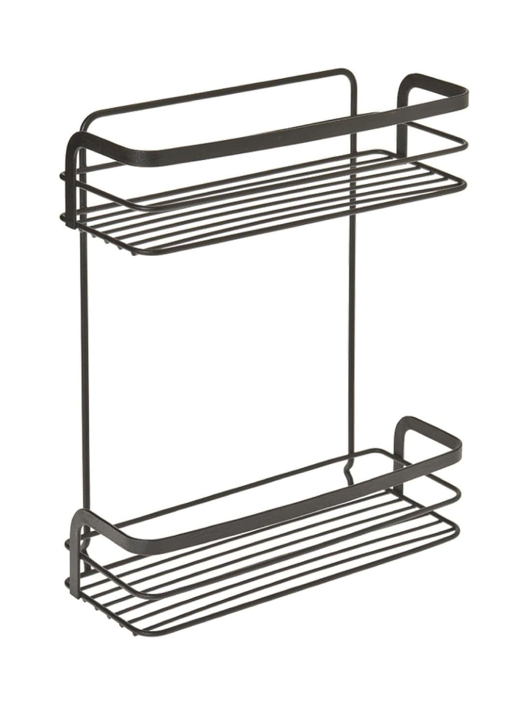 Metaltex Black Origin 2 tier shelf - British product
