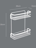 Metaltex Black Origin 2 tier shelf - British product